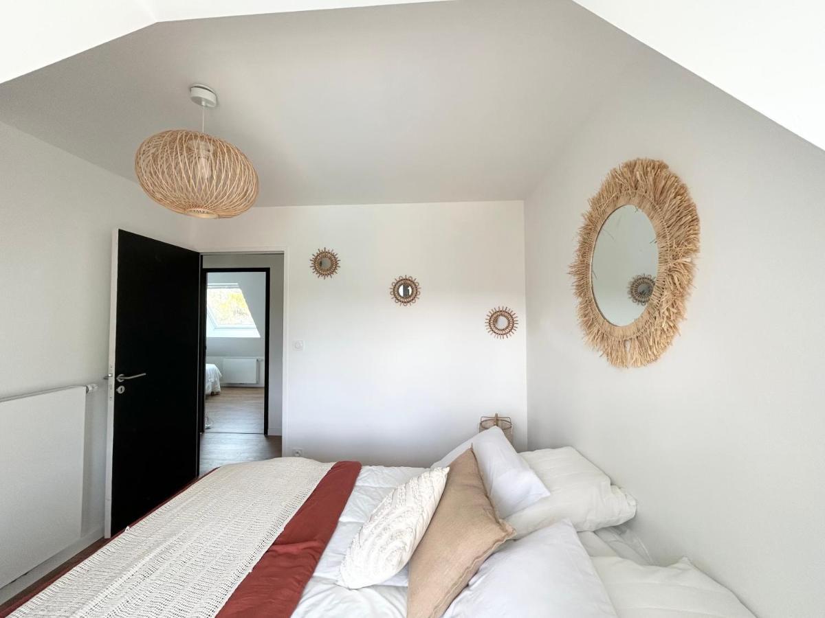 Superbe Villa Tout Confort Avec Piscine Chauffee Er Couverte Et Spa A 2 Pas De La Plage Fouesnant Extérieur photo